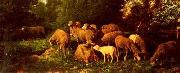 unknow artist Sheep 149 USA oil painting artist